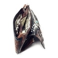 thumbnail image 3 of Texas West Western Rhinestone Laser Cut Feather Floral Concho Crossbody Small Pouch Wallet in 5 colors, 3 of 5