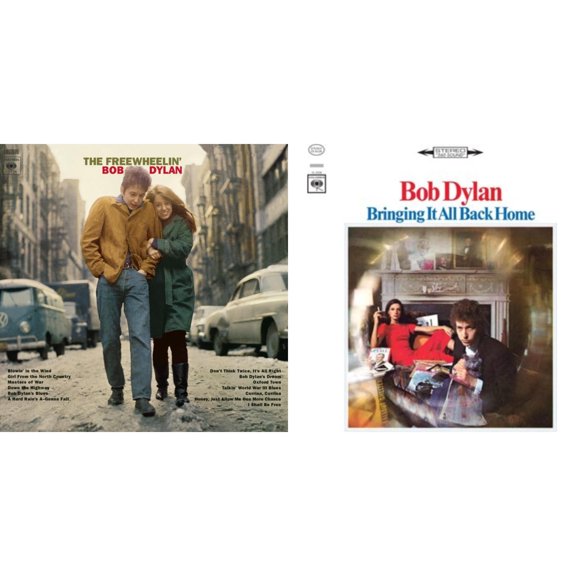 Bringing It All Back Home & Freewheelin Bob Dylan (140G/Dl Code) [LP Vinyl Bundle]