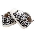 thumbnail image 2 of Shenmeida 1Pair Baby Girls Boys Leopard Print Soft Sneakers Soft Sole High-Top Ankle Infant for Daily Wear, 2 of 8