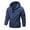 Sapphire Blue, variant on IYTR Men's Lightweight Windbreaker Jacket Hooded Zipper Outdoor Sport Coat Water Long Sleeve Black Small Lake Blue XS