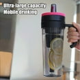thumbnail image 4 of Clearance under $5 Usloyux Large Capacity Ice - Cold Beverage Cup, with Independent Tea Strainer & Comfortable Handle - Perfect for Gym, Outdoors, Office & Daily Use, 4 of 6