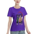 thumbnail image 2 of T-Shirt Basique à Manches Courtes pour Femmes Demon Slayer, 2 of 6