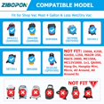 thumbnail image 2 of Filtros Shop Vac de repuesto Zibopon 90398 tipo AA (paquete de 2), 2 of 9