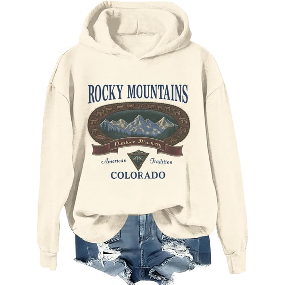 Rocky Mountains Colorado Sweatshirt & Hoodie, Rocky Mountain National Park Shirt, Outdoor Discovery Shirts Women Man