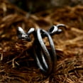 thumbnail image 5 of ZMY Home Stainless Steel Snake Ring Fashionable and Edgy Serpent Design Jewelry (9), 5 of 6