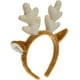 thumbnail image 4 of Diadema de reno de Navidad Cornamenta de alce de dibujos animados Tocado Orejas de conejo Horquilla de animal - Diadema de reno con astas y orejas para disfraz de fiesta de Navidad JAMW Sencillez, 4 of 5