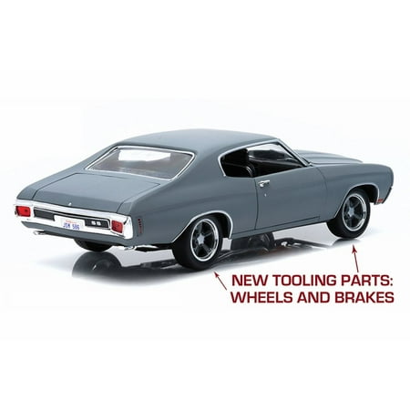 Dom's 1970 Chevrolet Chevelle SS Fast & Furious, Primer Gray - Greenlight 12946 - 1/18 Scale Diecast Model Toy Car