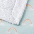 thumbnail image 4 of Kids Ultra-Soft Micromink Sherpa Blanket - Throw, Rainbows, 4 of 6