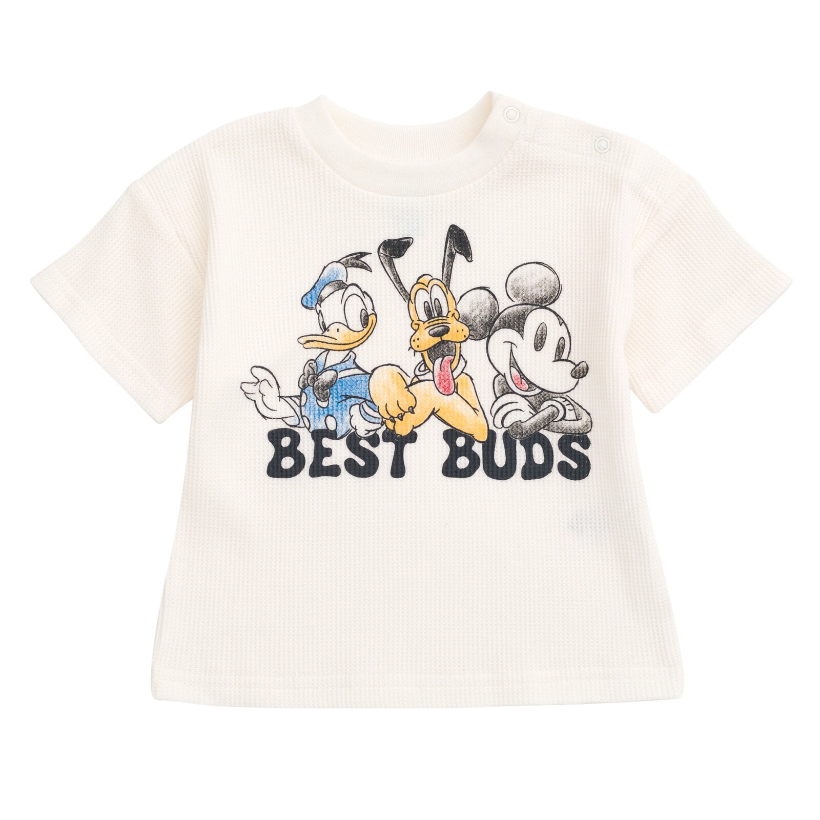 Disney Mickey Mouse Baby Boys' 2-Piece T-Shirt and Shorts Set Mickey Friends Blue