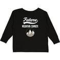 thumbnail image 3 of Inktastic Future Mountain Climber Hiking Boys or Girls Long Sleeve Toddler T-Shirt, 3 of 5