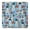 German Shorthaired Pointer, variant on Goldendoodle Dog and Flower Floral Square Fitted Tablecloth with Elastic Edge,Square Table Cover,Washable Elastic Table Cover for Home Kitchen Party Decor 34"x34"