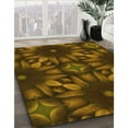 thumbnail image 2 of Ahgly Company Indoor Round Patterned Blood Night Red Area Rugs, 8' Round, 2 of 6