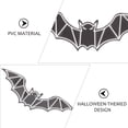 thumbnail image 3 of Miangastore 60pcs Halloween Party Wall Stickers 3D Bats Sticker Horror Party Decoration, 3 of 8