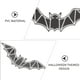 thumbnail image 3 of 60pcs Halloween Party Wall Stickers 3d Bats Sticker Horror Party Decoración, 3 of 5