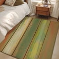 thumbnail image 4 of Area Rugs 2.7'x5', Sage Green Brown Carpet for Living Room Bedroom Dining Room, Country Vintage Ombre Wooden Grain Throw Kitchen Rugs Non Slip Washable Rectangle Indoor Outdoor Rugs, 4 of 8