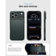 thumbnail image 4 of Funda Spigen para iPhone 17 Pro Thin Fit MagFit TPU Verde Abismo, 4 of 9