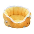 thumbnail image 3 of Cama para gatos, sofá para dormir para gatos o perros pequeños, camas para perros lavables y calmantes, nido para gatos, cachorros, gatitos, perros y , Amarillo Pequeño Yinane Camas para gatos, 3 of 8
