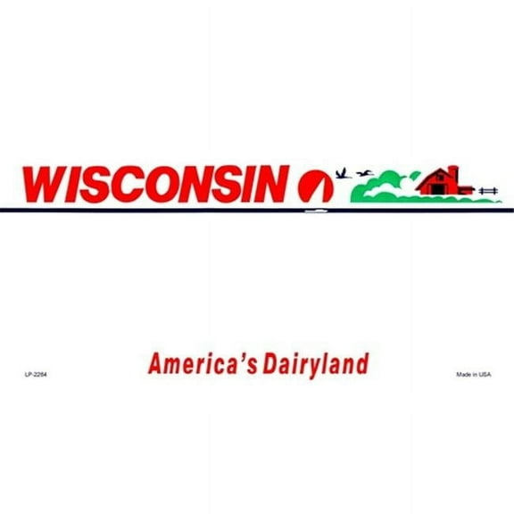 License Plates - Wisconsin State Background Blanks Flat