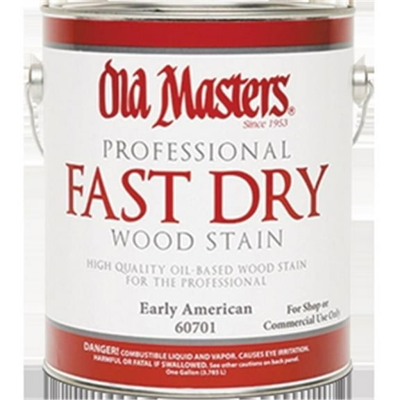 1 gal Old Masters 60701 Early American Fast Dry Stain Interior Oil-Based Wood Stain