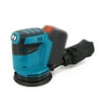 thumbnail image 4 of MIXFEER 125mm Brush Motor Cordless Orbital Sander Wood Grinder Electric Car Polisher Multifunctional Wood Metal Waxing Polishing Grinding Sanding Machine 3 Speed for Makita 18V Battery, 4 of 7