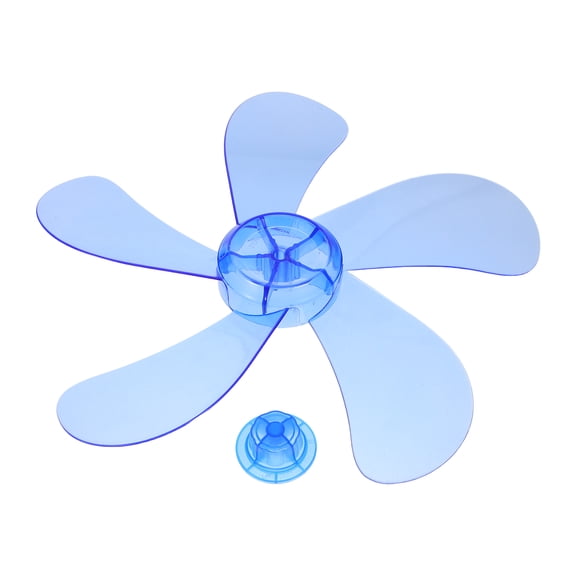 ETHZZLE Universal Plastic Fan Blade Replacement for Floor Fans High Performance Blue Design
