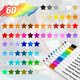 thumbnail image 2 of 60 Colores Marcadores Acrílica Pincel Plumones Punta Pincel estuche Malubero Blanco, 2 of 5