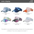 thumbnail image 5 of 2 Pcs Spring/Summer Empty Top Hat Plum Red Empty Top Cap Fashion New Tie-dye Print, 5 of 6