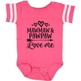thumbnail image 3 of Inktastic Mawmaw and Pawpaw Love Me Girls Baby Bodysuit, 3 of 5