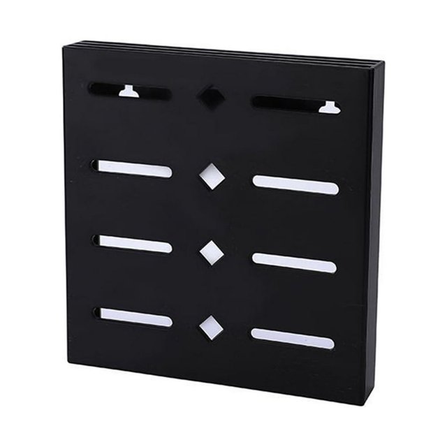 Wall-Mounted Adhesive Drain Knife Rack Holder Storage Container Cutlery Organizer