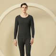 thumbnail image 5 of ZHAOCHENG Ropa interior térmica de lana de seda, antifrío, almacenamiento de calor, ropa larga, pantalones largos, traje sin costuras, más ropa interior gruesa de terciopelo, 5 of 5