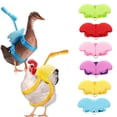 thumbnail image 4 of Chicken Leashes and Harnesses Set, Adjustable Duck Leash with Elastic Breathable Pet Harness, Chicken Vest for Goose Duck Cat Hen Training Walking Strap Traction Rope, 4 of 5
