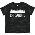 thumbnail image 3 of Inktastic Chicago Illinois Skyline IL Cities Boys or Girls Toddler T-Shirt, 3 of 5