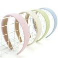 thumbnail image 2 of 4PCS for Women Non Slip Trendy Headbands for Women's Hair 1 inch Wide Cute Headband for Girls, Fall Head Bands Elastic Hair Bands for Womens Fashion Accessories for Women, 2 of 3