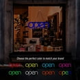 thumbnail image 6 of Flashing Vertical LED Neon Open Sign Light for Business with Switch - Red Yellow Green Blue, 6 of 7