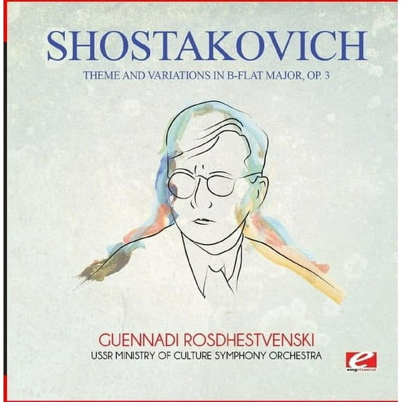 Shostakovich - Theme & Variations in B-Flat Major Op. 3 - Classical - CD