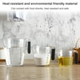 thumbnail image 4 of 3Pcs Transparent Plastic Measuring Cup Kitchen Baking Cup TPR Flour Baking Cup Scales Mug with TPR Handle, Gray, 4 of 8
