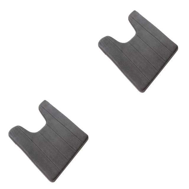 Toystoory Alfombra de baño en forma de U, lavable, absorbente de agua, agradable a la piel, alfombra de baño reciclada, protección para la ducha, Type2 NO2 Toystoory CBP005183