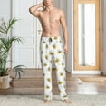 thumbnail image 2 of Honiee Bee for men - a sleek fusion of Straight Pajama Pants, versatile Lounge Pants, and cozy Sleepwear, all rolled into one-Large, 2 of 6