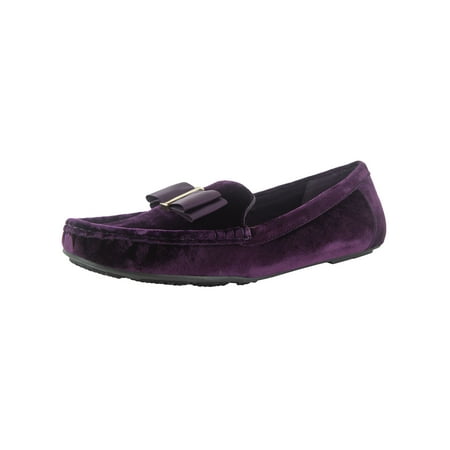 

Isaac Mizrahi Live Women Allena Velvet Moccasin Shoe Dark Purple US 6.5 W