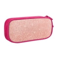 thumbnail image 2 of Vsdgher Rose Gold Glitter Print Large Capacity Pencil Case Pouch with Zipper, Portable Aesthetic Big Capacity Pencil Cases Pen Office Travel Stationery Bag, 2 of 8