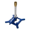 thumbnail image 2 of Tirrill Bunsen Burner, Natural Gas - Gas Flow Control, Flame Stabilizer, Air Flow Adjustable - Cast Iron StabiliBase, Anti-Tip Design with Handle - Suitable for use with Natural Gas - Eisco Labs, 2 of 4