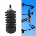 thumbnail image 1 of Archery Dampener, Rubber Steel Archery Bow Stabilizer Universal Thread Reduct Noise  For Compound Pulley Bow, 1 of 8