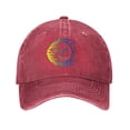 thumbnail image 4 of ZICANCN Sun Light Face Adjustable Baseball Cap Women , Hats for Men Adult Washed Cotton Denim Baseball Caps Fashion, 4 of 8