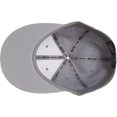 thumbnail image 6 of Solid Flat Brim Bill Fitted Baseball Cap, 6 of 6