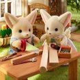 thumbnail image 2 of Calico Critters Fennec Fox Family, Lot de 4 figurines de poupée à collectionner, 2 of 4