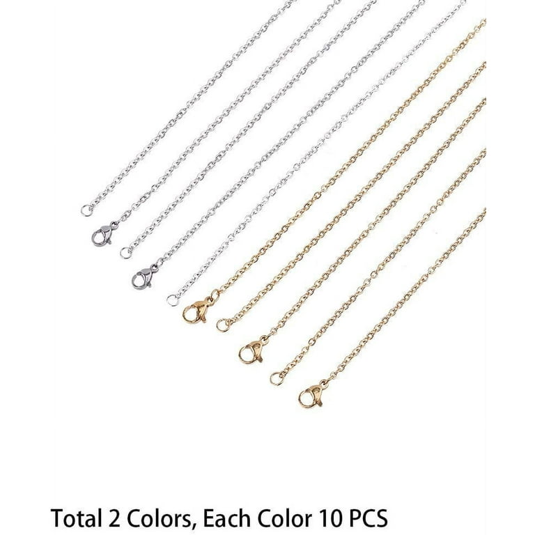 Stainless Steel Cable Chain Necklace 2mm Wide Stainless Steel Cable Chain Necklace 2mm Wide