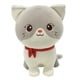thumbnail image 1 of Muñeco de peluche de gato de dibujos animados, lindo gatito de peluche, juguete de tela, peluche de gato de peluche (gris), 1 of 5