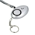 thumbnail image 3 of LACKUST 130dB Alarm Keychain with LED Light,Clearance Keychains Rings for Keys for Men Women for Car,Emergency Panic Protection,Silver, 3 of 7