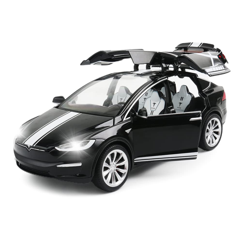 Children's Toys，1/24 Scale Diecast Model X Toy Car, Alloy Casting Pull