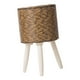 thumbnail image 5 of Maceta con soporte, maceta decorativa, decoración para el hogar, maceta estable, maceta para flores Café 33x16cm 3 Patas, 5 of 8